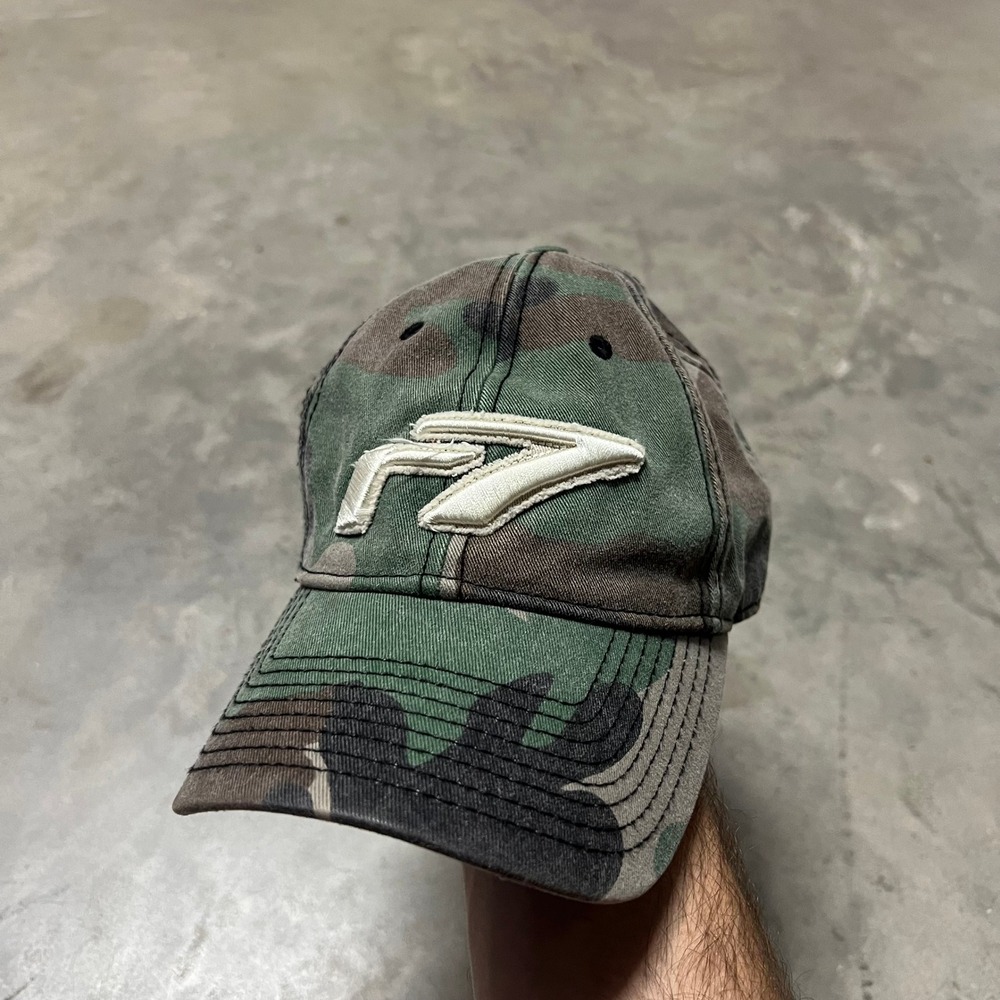 TaylorMade r7 Golf Hat Camo T-Max Gear Adjustable Strapback Mens Cap Woodland